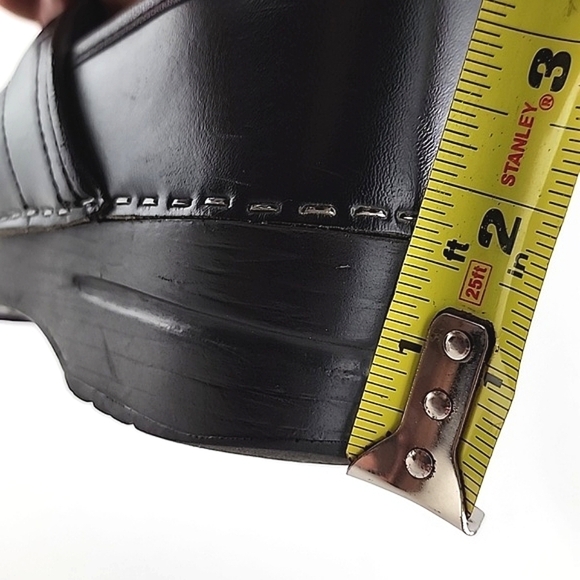 Dansko Women's Black Leather Cabrio Clog Work Shoes Supportive Sz 36 - Picture 16 of 16